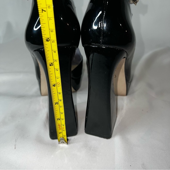 Jessica Simpson Black Patent Leather Platform Pumps - Picture 6 of 13